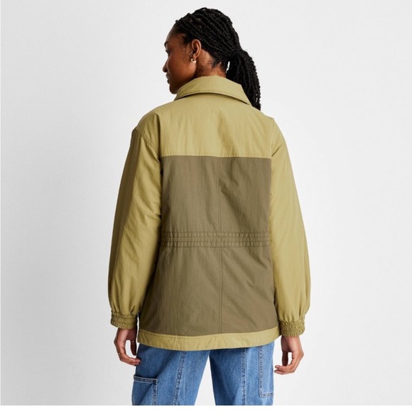 Women's Two Tone Quilt Lined Jacket - Future Collective with Reese Blutstein - Picture 2 of 3